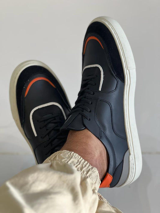 Sneaker Camurça Preto